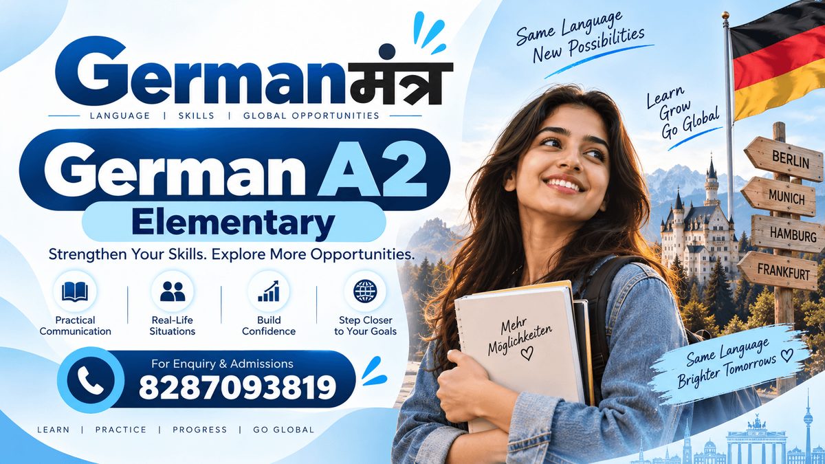 German A2 — Elementary — online course by German Mantra